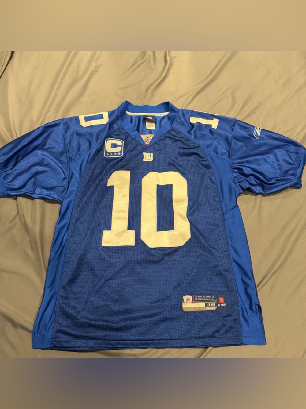 Vintage Y2K Eli Manning NY Giants - Reebok On Field Jersey - 48